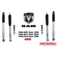 thumbnail image 1 of Bilstein B8 5100 4 Front & Rear Shocks for 94-13 Ram 2500 3500 0-2.5" Lift, 1 of 4