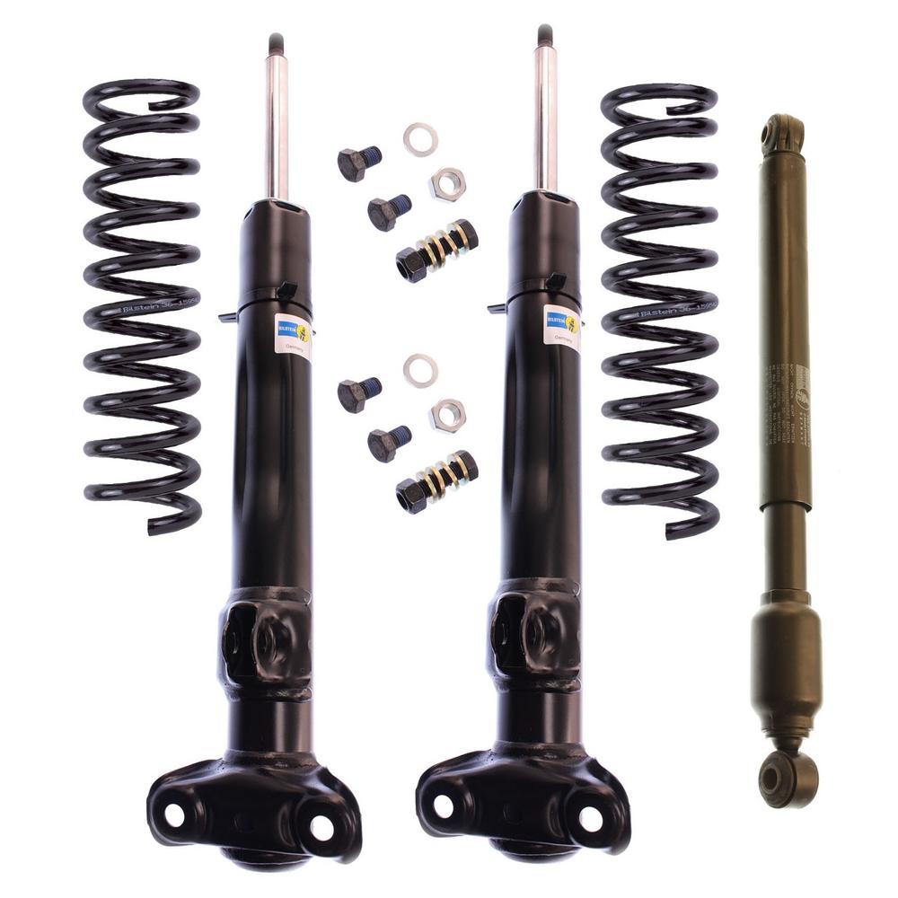 Bilstein Front Struts and Steering Damper & B3 Coils Kit For MB R129 Standard Standard