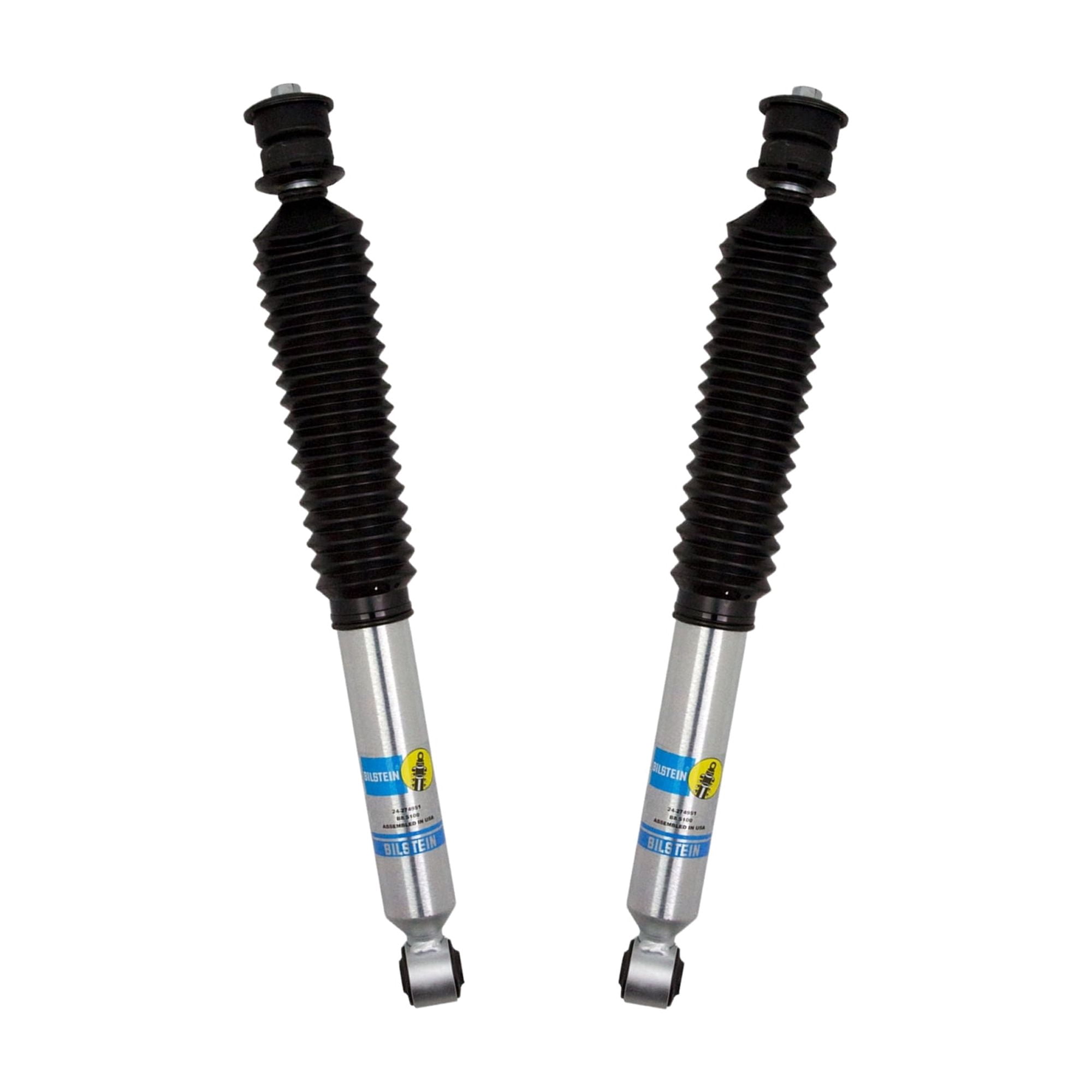Bilstein Pair of Front B8 5100 Series Shocks Compatible with 2017-2025 F250/F350 4WD w/o Tremor Package with 2-2.5" Front Lift