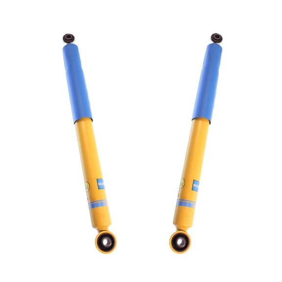 Bilstein Pair of Rear B6 4600 Series Shocks Compatible with 2007-2013 Silverado / Sierra 1500 w/o Electronic Suspension with 0" Rear Lift