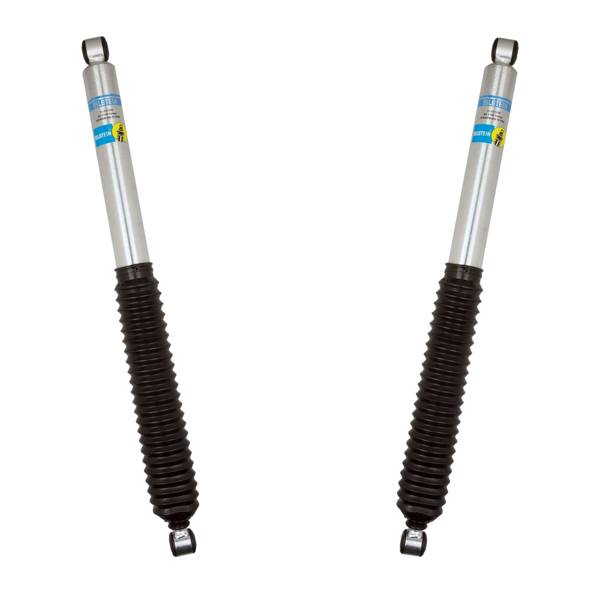 Bilstein Pair of Rear B8 5100 Series Shocks Compatible with 2015-2025 F150 4WD w/o CCD with 0-1" Rear Lift excl. Raptor Models
