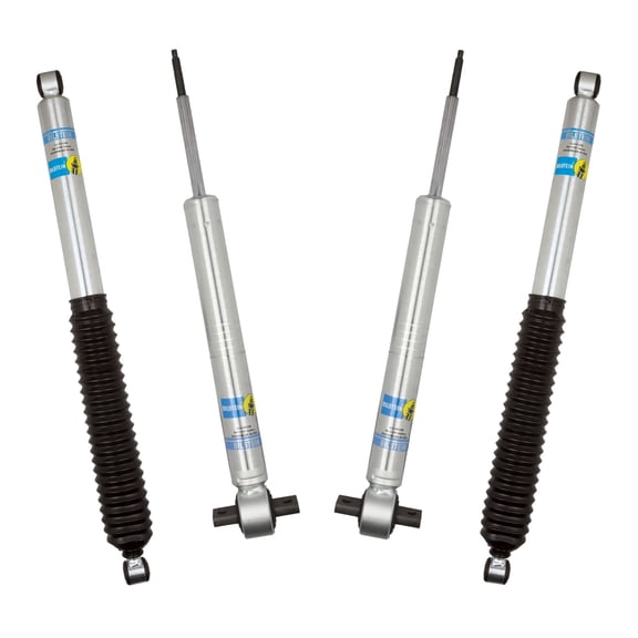Bilstein Set of Front and Rear B8 5100 Series Shocks Compatible with 2015-2020 F150 4WD w/o CCD with 0-1" Rear Lift excl. Raptor Models | Provides 0.5-2.5" Front Lift