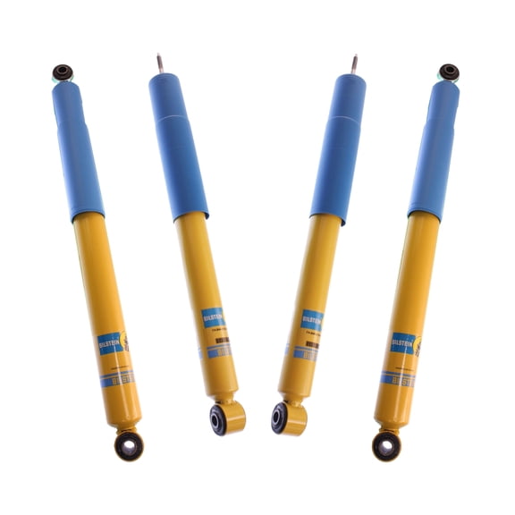 Bilstein Set of Front and Rear B6 4600 Series Shocks Compatible with 1994-2001 RAM 1500 4WD with 0" Lift