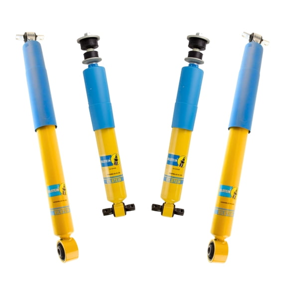 Bilstein Set of Front and Rear B6 4600 Series Shocks Compatible with 2003-2023 Express/Savana 2500/3500 Over GVWR: 7,300lbs with 0" Lift