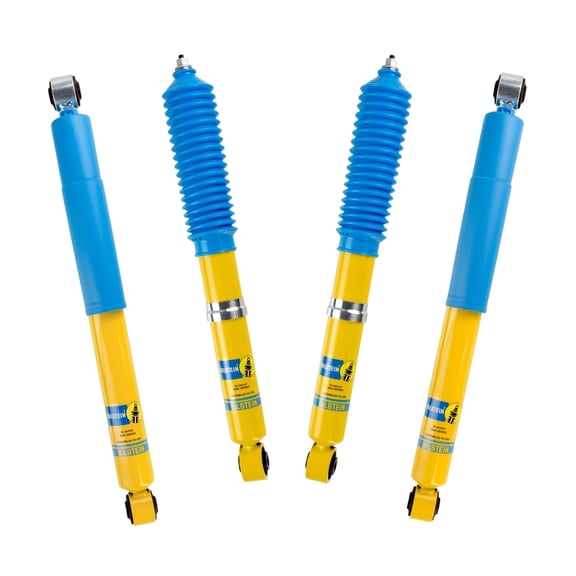 Bilstein Set of Front and Rear B6 4600 Series Shocks Compatible with 2015-2022 Colorado / Canyon with 0" Lift