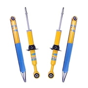 Bilstein Set of Front and Rear B6 4600 Series Shocks Compatible with 2024-2025 Tacoma with 0" Lift and Coil Spring Rear Suspension