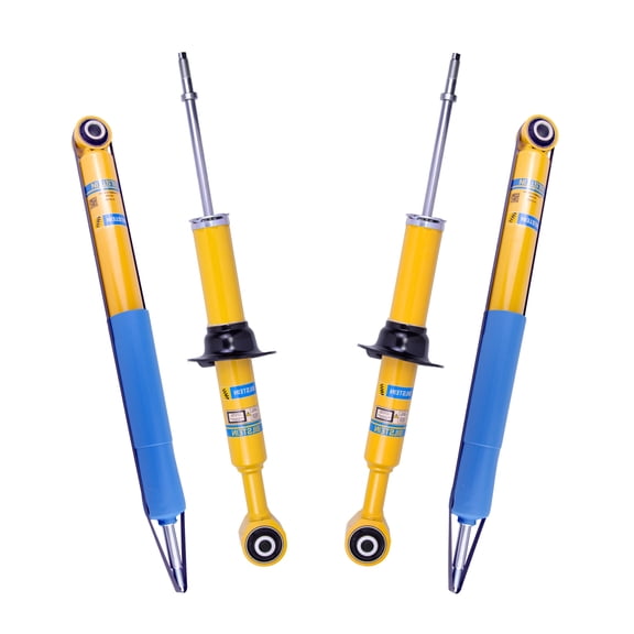 Bilstein Set of Front and Rear B6 4600 Series Shocks Compatible with 2024-2025 Tacoma with 0" Lift and Coil Spring Rear Suspension
