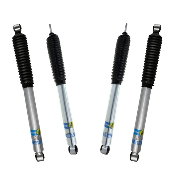 Bilstein Set of Front and Rear B8 5100 Series Shocks Compatible with 1994-2001 RAM 1500 4WD with 3" Front & 0-1" Rear Lift
