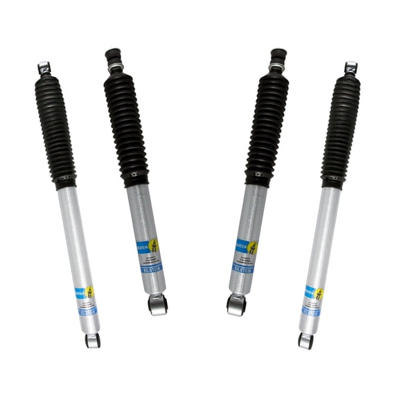 Bilstein Set of Front and Rear B8 5100 Series Shocks Compatible with 2005-2016 F250/F350 4WD with 2" Front & 0-1" Rear