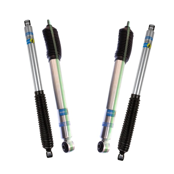 Bilstein Set of Front and Rear B8 5100 Series Shocks Compatible with 2008-2016 Ford F-250 / F-350 4WD with 6" Front Lift and 2-4" Rear Lift