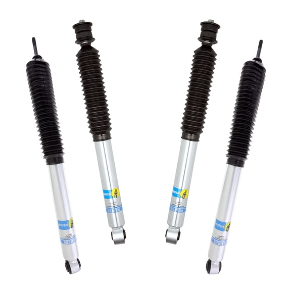 Bilstein Set of Front and Rear B8 5100 Series Shocks Compatible with 2014-2018 RAM 2500 w/o Air Suspension with 2-2.5" Front & 0-1" Rear Lift