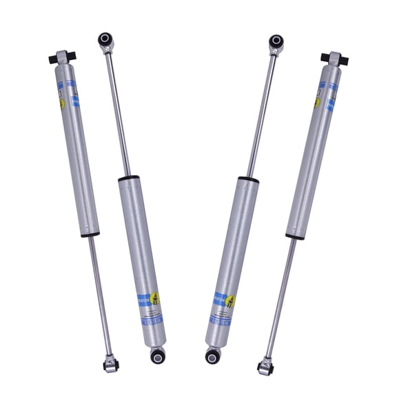 Bilstein Set of Front and Rear B8 5100 Series Shocks Compatible with 2018-2025 Jeep Wrangler with 3-4.5" Lift Front Lift and 3-4.5" Lift Rear Lift