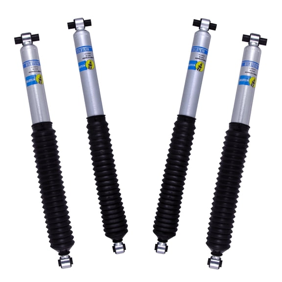 Bilstein Set of Front and Rear B8 5100 Series Shocks Compatible with 2018-2025 Wrangler with 0-1.5" Front & 0-1.5" Rear Lift