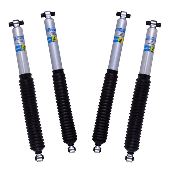 Bilstein Set of Front and Rear B8 5100 Series Shocks Compatible with 2018-2025 Wrangler with 0-1.5" Front & 0-1.5" Rear Lift