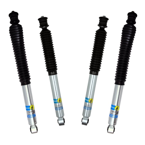 Bilstein Set of Front and Rear B8 5100 Series Shocks Compatible with 2019-2025 RAM 2500 w/o Air Suspension with 2-2.5" Front & 0-1" Rear Lift