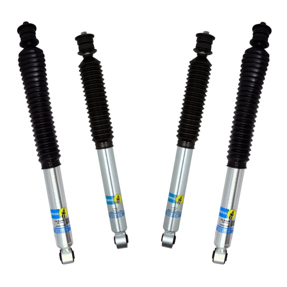 Bilstein Set of Front and Rear B8 5100 Series Shocks Compatible with 2019-2025 RAM 2500 w/o Air Suspension with 2-2.5" Front & 0-1" Rear Lift