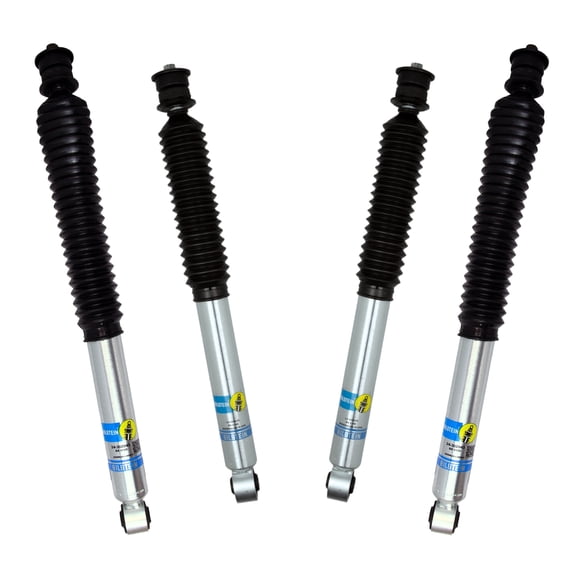 Bilstein Set of Front and Rear B8 5100 Series Shocks Compatible with 2019-2025 RAM 2500 w/o Air Suspension with 2-2.5" Front & 0-1" Rear Lift
