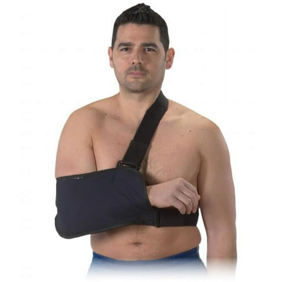 Bilt-Rite Mastex Health 10-59250-XL-2 Arm Sling With Immobilizing Strap, Blue - Extra Large