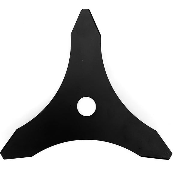 Biltek 10" Diameter 3-Teeth Steel Brush Blade - Weed Eater, Brush Cutter, Lawn Trimmer Accessory