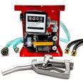 thumbnail image 1 of Biltek 110V Electric Fuel Transfer Pump - Includes a Meter, Nozzle & 13ft Hose - For Diesel Oil (Not for Gasoline) - 60 L/Min, 1 of 7