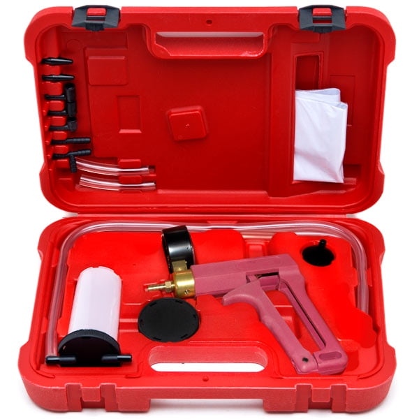 Biltek 2 In 1 Brake Bleeder & Vacuum Pump Gauge Test Tuner Kit Tools DIY Hand Tools New Auto Hand Held Brake Bleeder & Vacuum Pump Gauge Test Tester Tuner Tool Kit Set