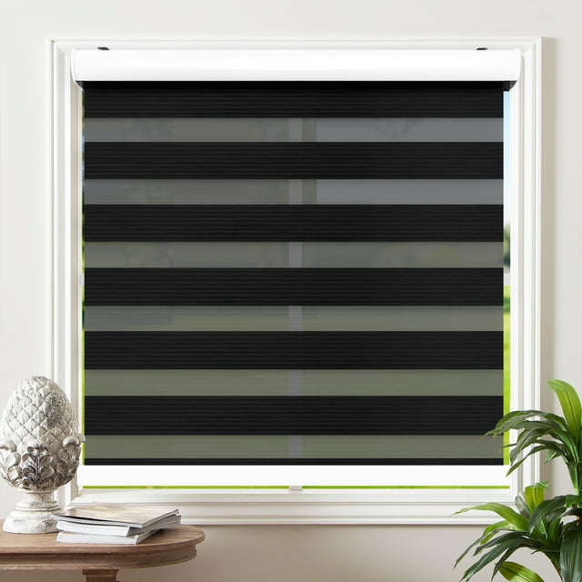 Biltek Cordless Zebra Window Blinds with Modern Design Roller Shades