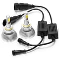 thumbnail image 1 of Biltek LED-9005 40W Headlight Conversion Bulbs 4000 Lumen Light Bulb XtraBright 6000K, White, 1 of 4