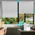 thumbnail image 1 of Biltek Smart Blinds for Windows Motorized Roller Blinds & Shades Cordless Window Blinds Electric Blinds with Remote Automatic Window Shades For Home Smart Home Office 42" x 72" + Zigbee Smart Hub, 1 of 9
