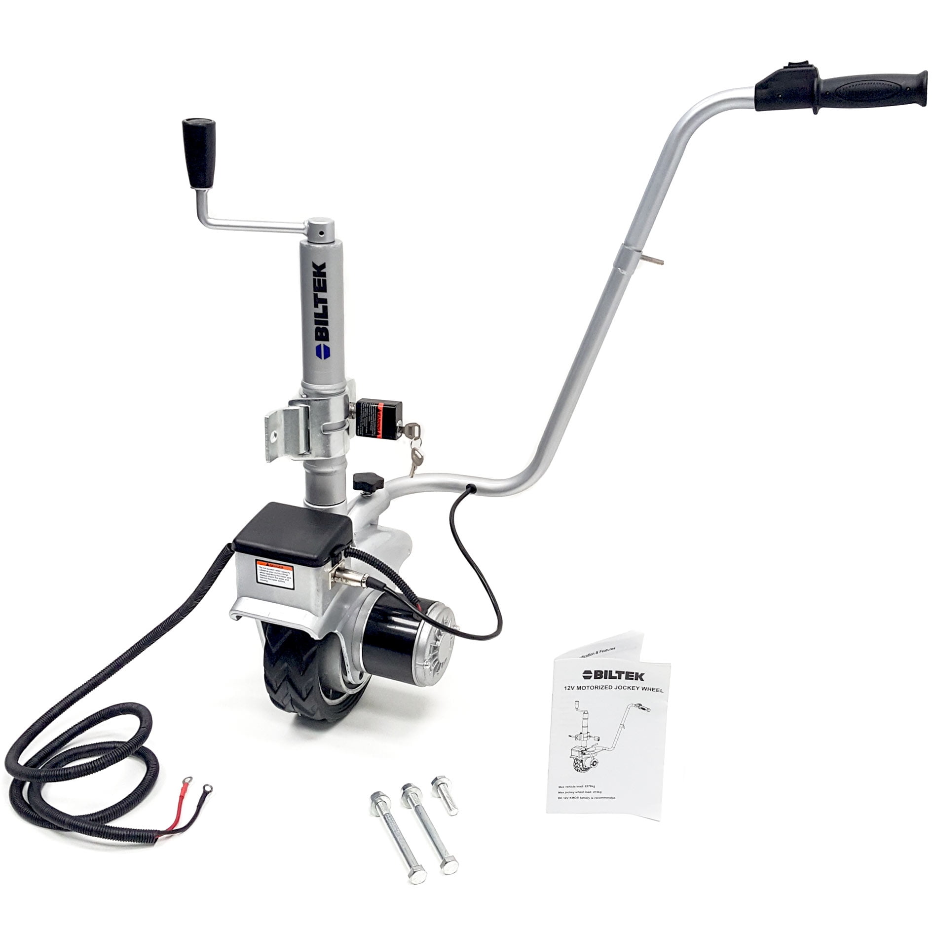 Biltek Trailer Mover 350W 12V Electric Trailer Jack Mini Mover Trailer