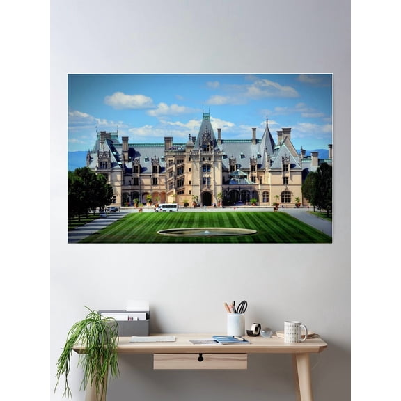 Biltmore Poster Wall Art, Modern Wall Decor For Living Room Bedroom, 16x24 UNFRAMED