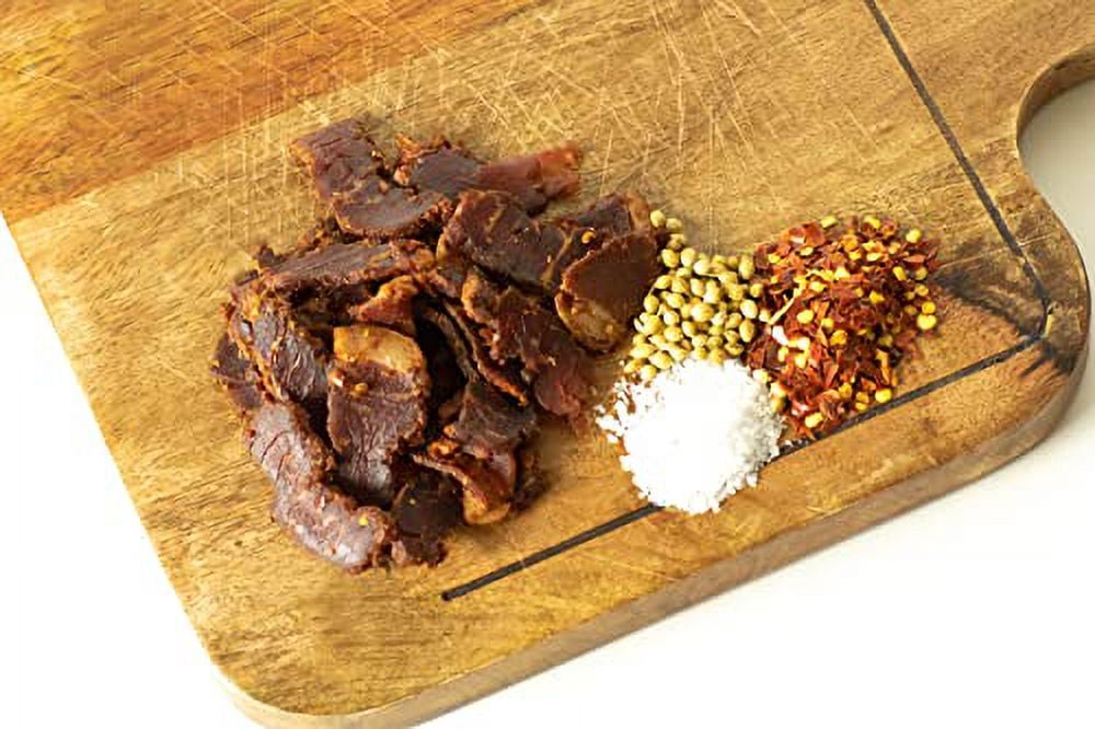 Biltong Depot Spicy Biltong 1lb (16oz) Cut Paleo and Keto friendly/No