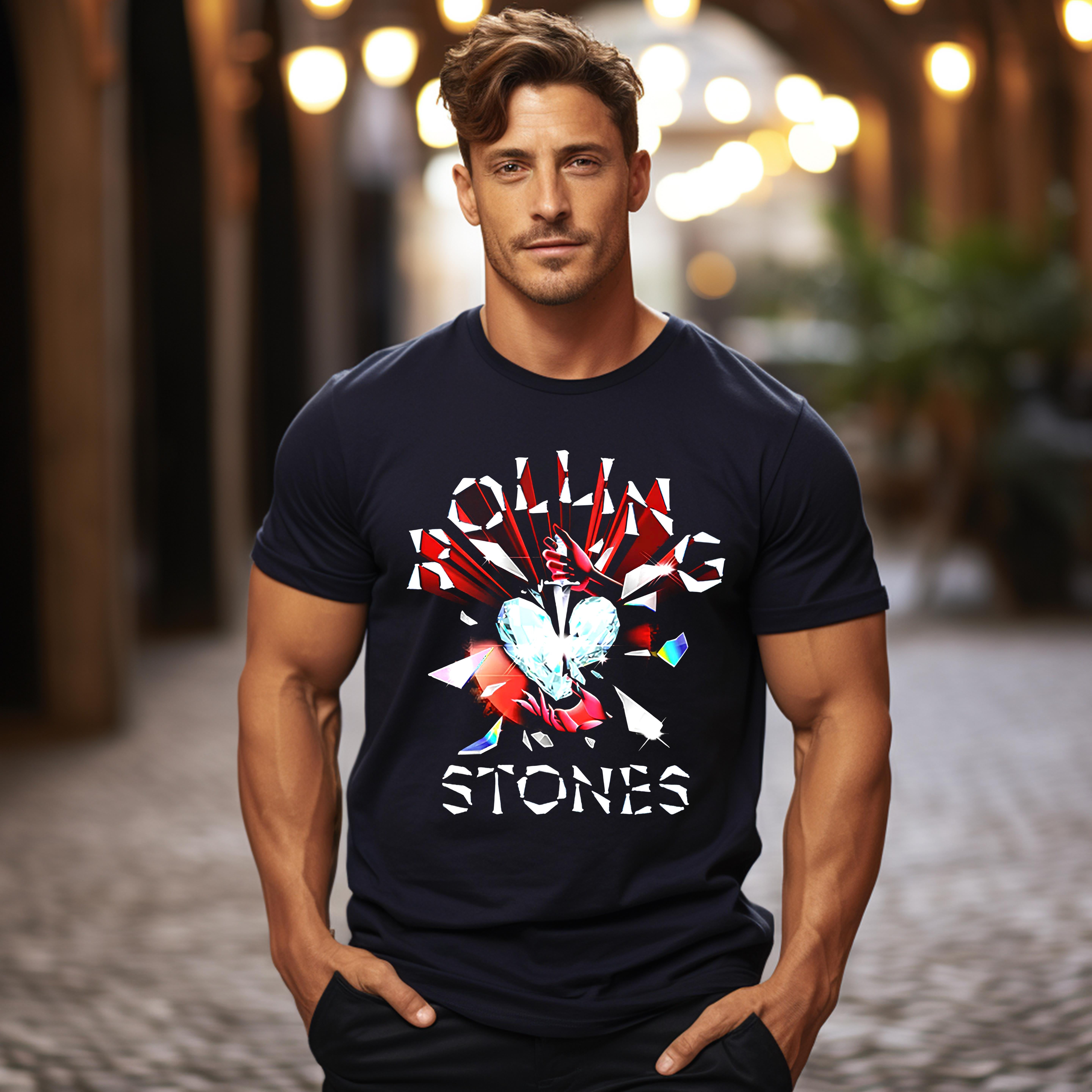 Biluxurytee, HACKNEY DIAMONDS ALBUM UNISEX TSHIRT Up To 4XL