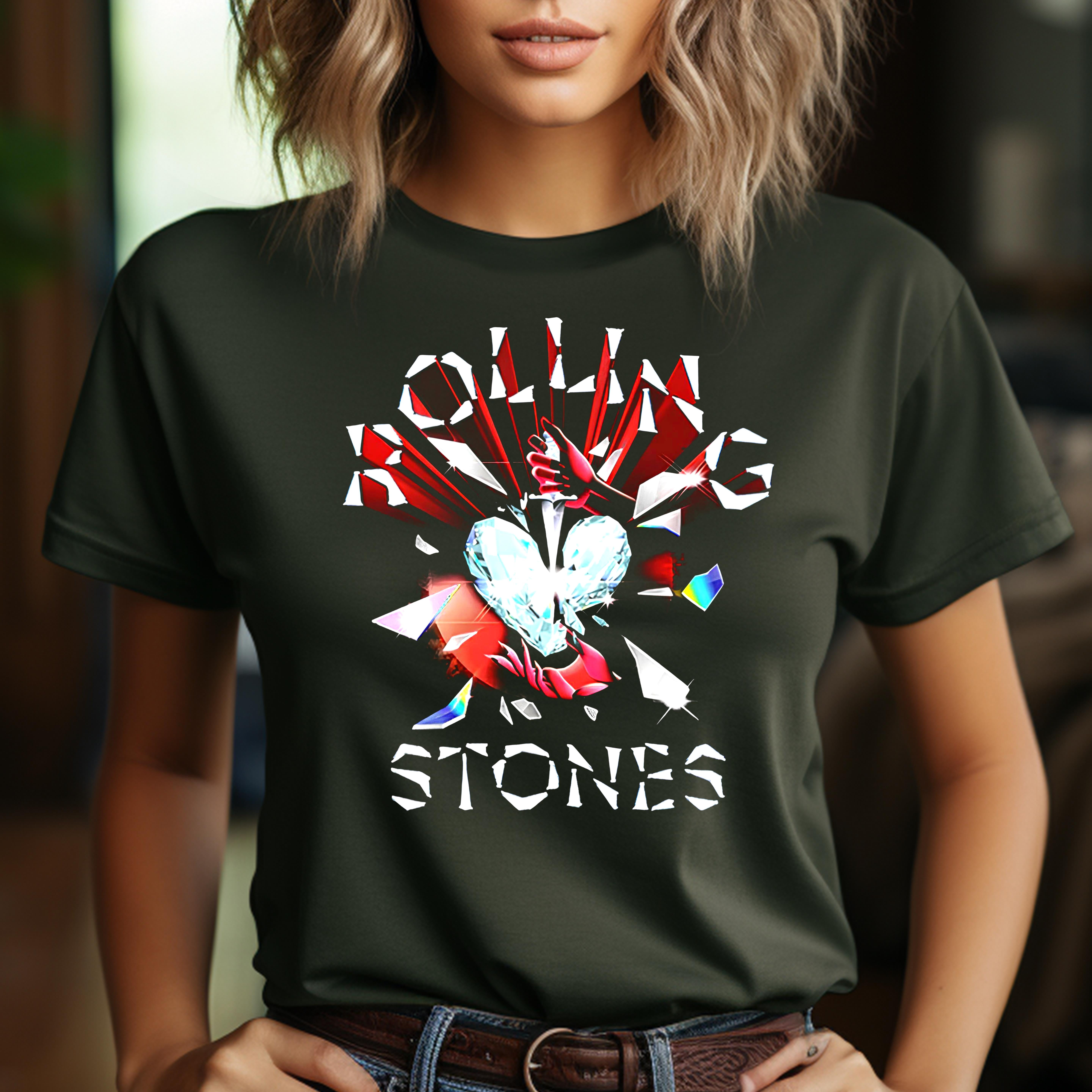 Biluxurytee, HACKNEY DIAMONDS ALBUM UNISEX TSHIRT Up To 4XL