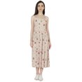 thumbnail image 1 of Bimba Adjustable Spaghetti Strap Dresses For Women Casual Summer Printed Rayon Maxi Dress, 1 of 7