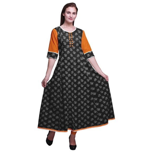 Bimba Anarkali Dress Long Indian Ethnic Wear For Women Maxi Kurta Ethnic Kurti
