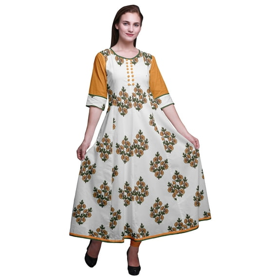 Bimba Anarkali Dress Long Indian Ethnic Wear For Women Maxi Kurta Ethnic Kurti