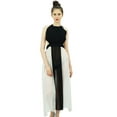 thumbnail image 1 of Bimba Beachwear Coverup Dress Sheer Georgette Bikini Cover up In Halter Neck, 1 of 9