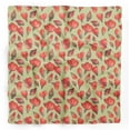 thumbnail image 1 of Bimba Beige Buds & Magnolia Floral Printed Pure Silk Scarf For Hair Neck Head Bandanas For Women 40 x 40 Inches, 1 of 6