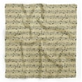 thumbnail image 1 of Bimba Beige Notes Musical Instrument Printed Pure Silk Scarf Neck Wrap Summer Hair Bandanas For Women 40 x 80 Inches, 1 of 6