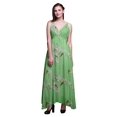thumbnail image 1 of Bimba Bird Ladies Long Floral PrintÂ&nbsp;Dress Spaghetti Strap V Neck Maxi Beach Wear-Large, 1 of 6