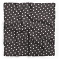 thumbnail image 1 of Bimba Black Stars Star Pure Silk Printed Scarf Dupatta Head Neck Wrap Bandanas For Women 40 x 40 Inches, 1 of 1