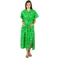thumbnail image 1 of Bimba Cotton Kaftan Hospital Gown, Nursing Moms kaftan & to be Moms Gift, 1 of 6
