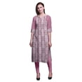 thumbnail image 1 of Bimba Cotton Printed Long Kurti Dress Straight Tunic Dresses For Women Indian Top-X-Large, 1 of 6