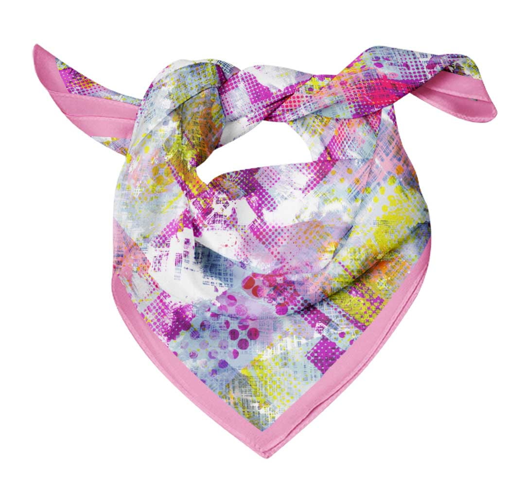 Bimba Cotton Voile Rectangular Printed Scarf Women Wrap Bandanas-40 x ...