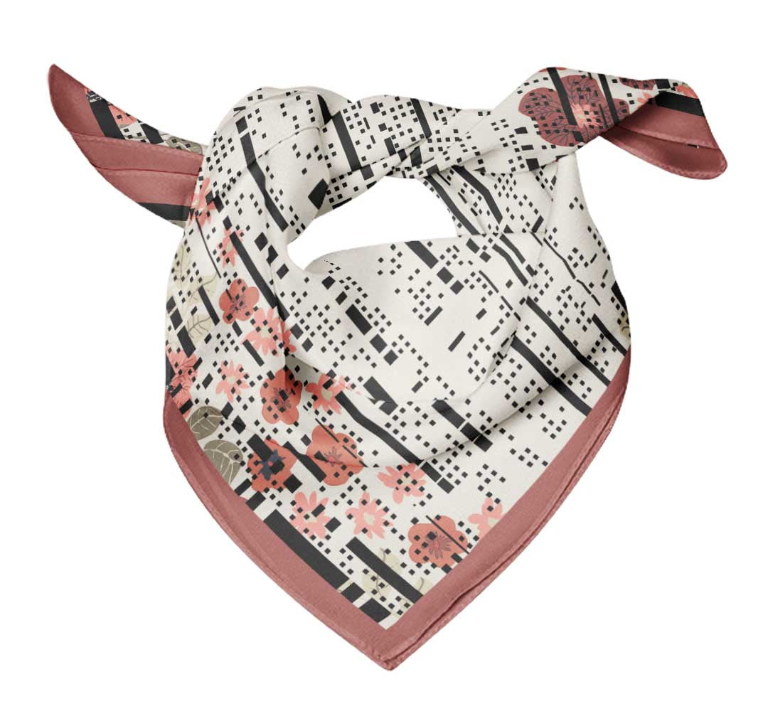 Bimba Cotton Voile Rectangular Printed Scarf Women Wrap Bandanas-40 x ...