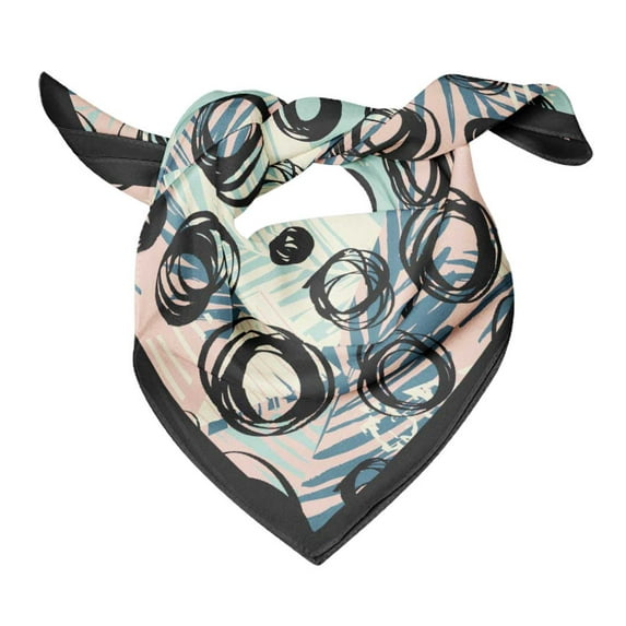 Bimba Cotton Voile Women Square Scarf Neck Wrap Summer Bandanas-40 x 40 Inches