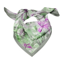 Bimba Cotton Voile Women Square Scarf Neck Wrap Summer Bandanas-40 x 40 Inches