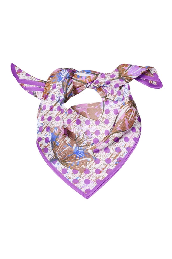 Cotton Voile Women Square Scarf Neck Wrap Summer Bandanas-40 x 40 Inches