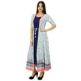thumbnail image 1 of Bimba Exclusive 2 Piece Printed Kurti Long Kurta Boho Chic Dress, 1 of 8