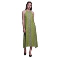 thumbnail image 1 of Bimba Feather Women Backless Halter Neck Beachwear Summer Evening PartyÂ&nbsp;Dress-X-Small, 1 of 6